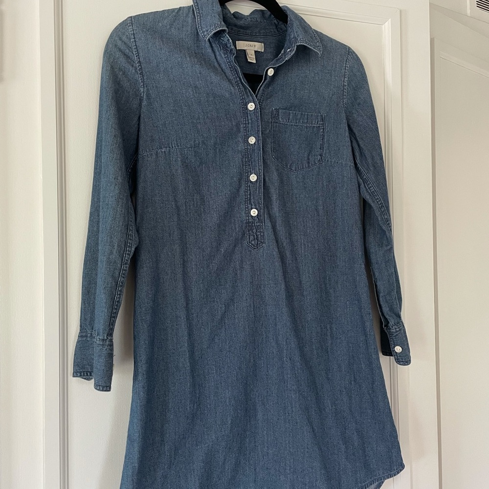 J. Crew chambray tunic
